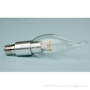 2700/3000k 3w Led Candle Bulb 